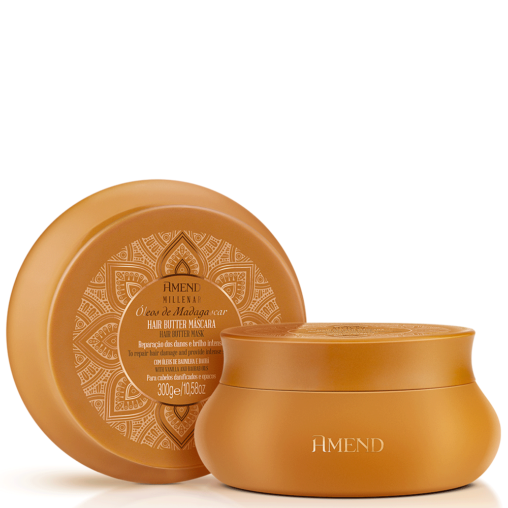 Hair Butter M scara Amend Millenar leos de Madagascar 300g